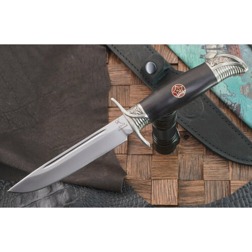 фото Ножевая мастерская нож нквд (95х18, граб, мельхиор) ножевая мастерская курносова