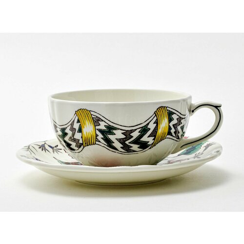 Чашка с блюдцем чайная DOMINOTE GIEN Рошель