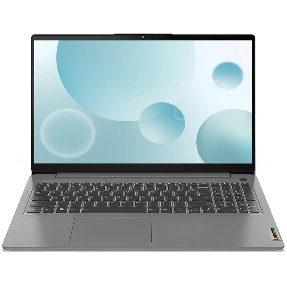 Ноутбук Lenovo IdeaPad 3 15IAU7, 15.6" (1920x1080) IPS/Intel Core i5-1235U/8ГБ DDR4/512ГБ SSD/Iris Xe Graphics/Без ОС, серый (82RK00YWRK)