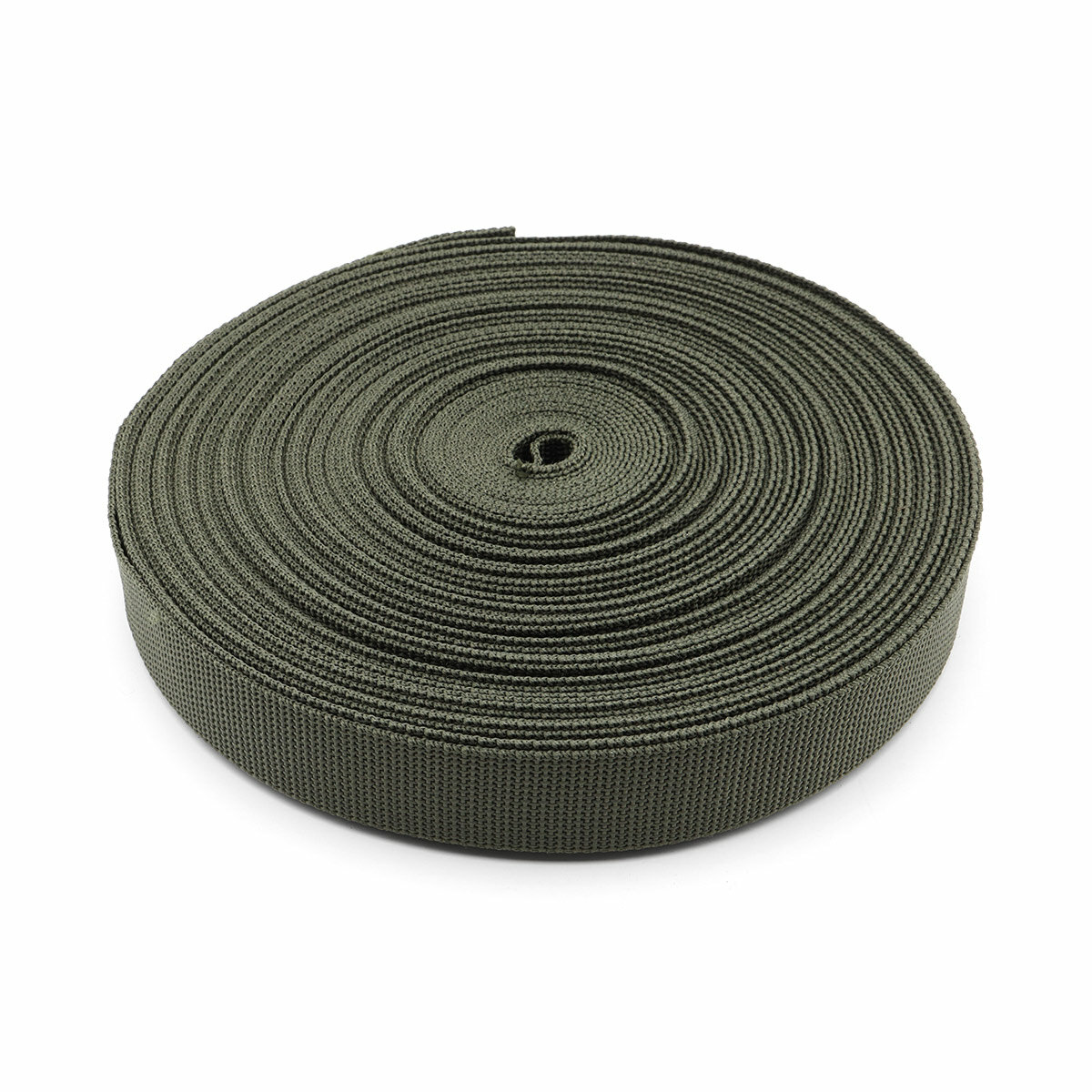 Стропа ременная Айрис, 4130, полипропилен, 16,5 г/м, 30мм*25м (хаки) — фото 1