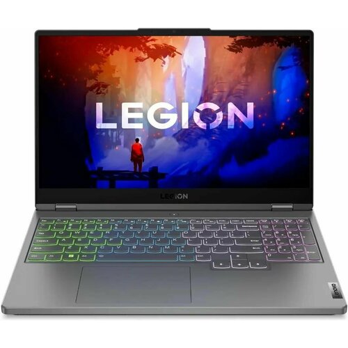 Ноутбук игровой Lenovo Legion 5 15ARH7H 82RD009XRK 156 IPS AMD Ryzen 7 6800H 32ГГц 8-ядерный 16ГБ DDR5 512ГБ SSD NVIDIA GeForce RTX 3060 для ноутбуков - 6 ГБ без операционной системы серый 15622800₽