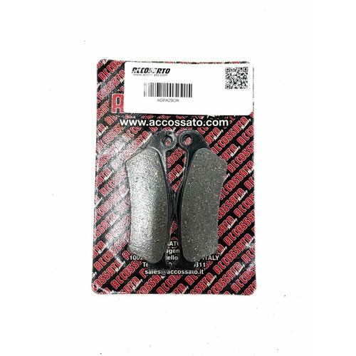 AGPA29OR Тормозные колодки Accossato Organic (FDB2018)