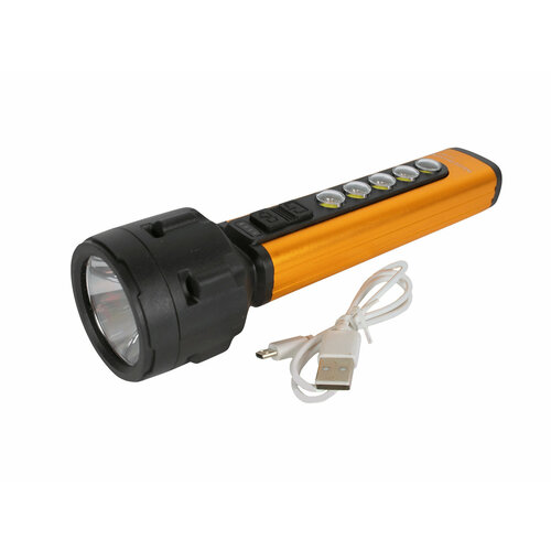 фото Фонарь ручной светодиодный акб usb yyc-c67 police