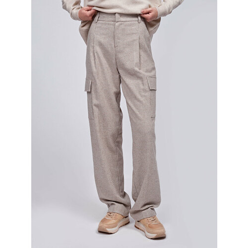 фото Брюки skills & genes, размер 42, бежевый