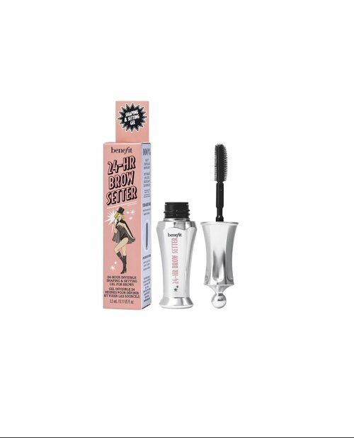 Benefit гель для бровей 24-Hour Brow Setter фиксирующий прозрачный мини-формат, 3 мл