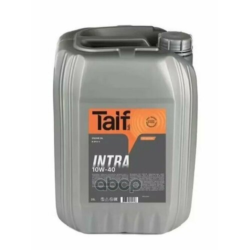 TAIF Lubricants Масло Дизельное Intra 10W40 E7/Ci-4/Sl П/Синт.20л Taif