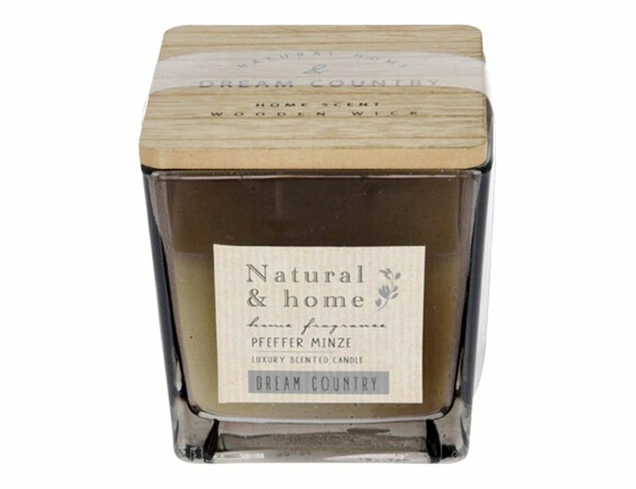 фото Ароматическая свеча страна мечты: перечная мята, в стеклянном стакане, 10 см, Koopman International ACC697160-2