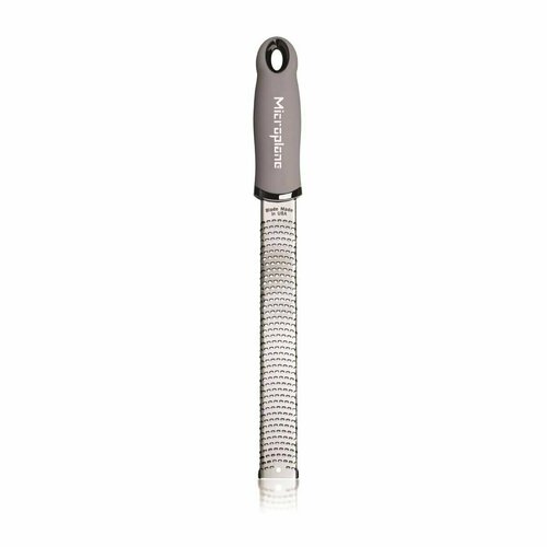 фото Терка microplane zester для сыра и цитрусовых серая