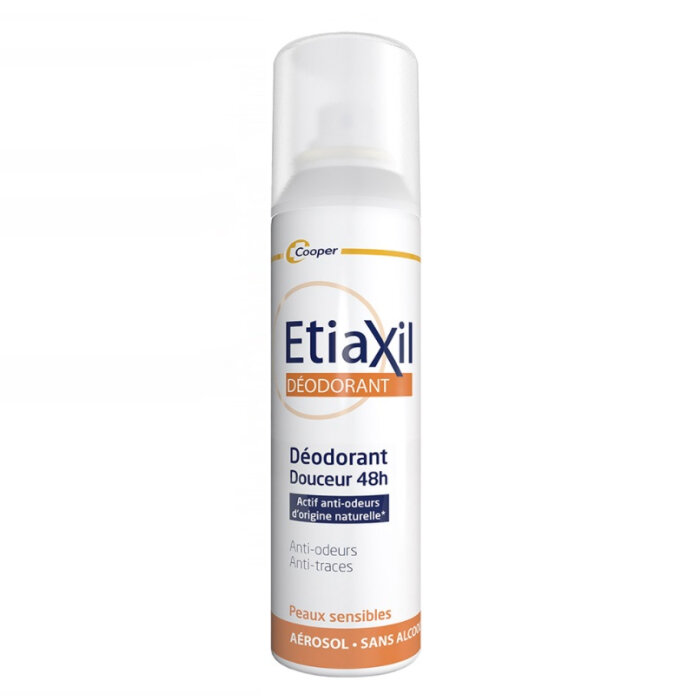 ETIAXIL Дезодорант-аэрозоль без солей алюминия «Защита 48 часов», 150 мл (ETIAXIL, ) - фото №4