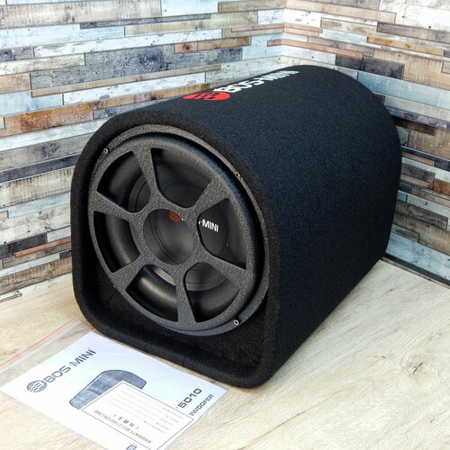 Автомобильный Сабвуфер 10 дюймов 25 см 1600W Активный Сабвуфер 10 BOS-MINI BOS-5010 1600W 7600₽