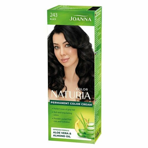 Краска для волос JOANNA NATURIA COLOR (тон 243) Черная сирень