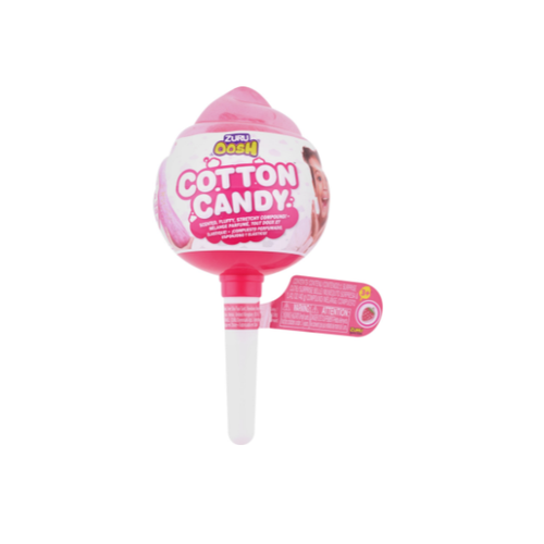 Zuru Oosh Игровой набор Cotton Candy Конфета на палочке со сквишем 3 предмета Клубника 8628SQ1