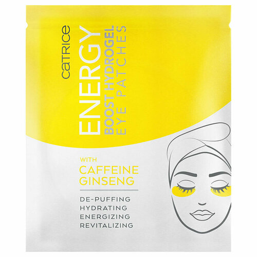 Гидрогелевые патчи CATRICE ENERGY BOOST HYDROGEL EYE PATCHES