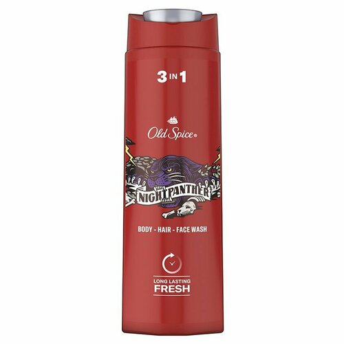 Гель для душа и шампунь OLD SPICE NIGHTPANTHER 2 в 1 400 мл