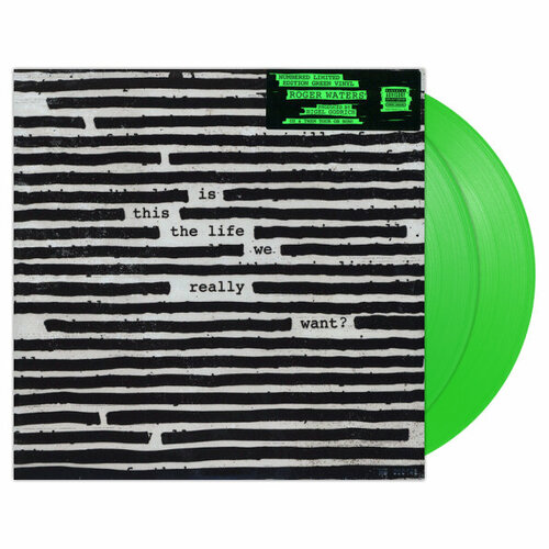 Виниловая пластинка Roger Waters: Is This The Life We Really Want. 2 LP (Limited Numbered Edition, Green Vinyl)