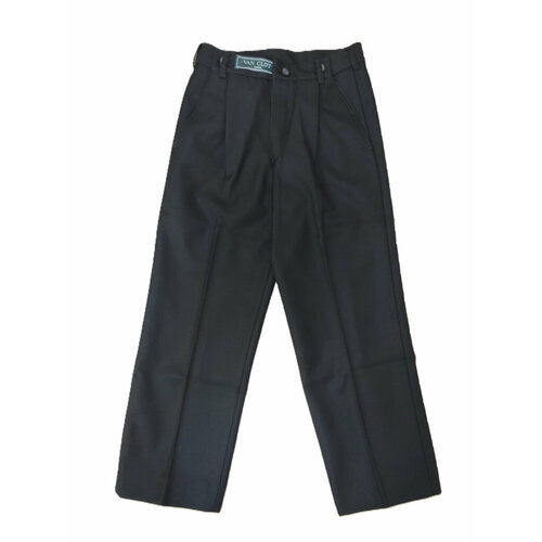 Школьные брюки Van Cliff, размер 128, черный