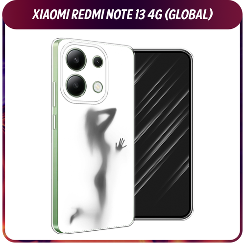 Силиконовый чехол на Xiaomi Redmi Note 13 4G (Global) / Сяоми Редми Нот 13 4G Стекло в душе силиконовый чехол на xiaomi redmi note 13 4g global сяоми редми нот 13 4g хьюстон я проблема прозрачный