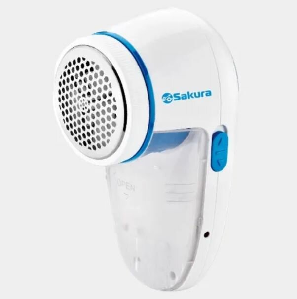 Миниочиститель Машинка для удаления катышков с одежды на батарейках Sakura SA-5206BL (OL)