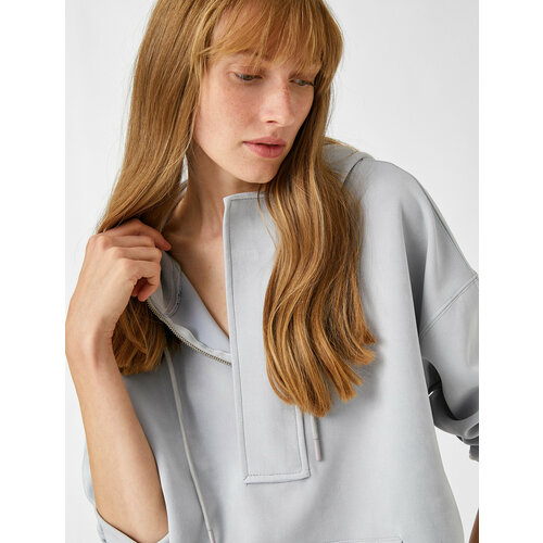 фото Худи koton, размер m, серый