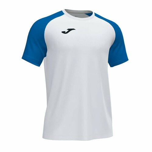 Футболка спортивная joma, размер 03-XS, белый, синий футболка joma размер 03 xs красный синий