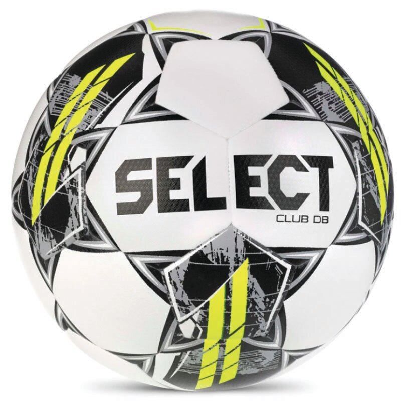 Мяч для футбола SELECT Club DB V23, White/Yellow, 5