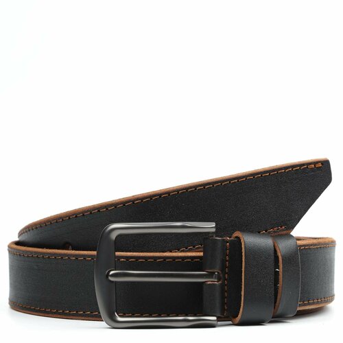 фото Ремень fabretti, размер 125, коричневый