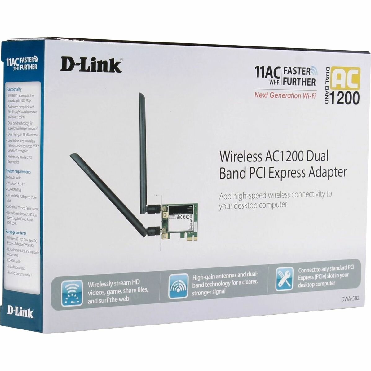 Wi-Fi адаптер D-Link DWA-582