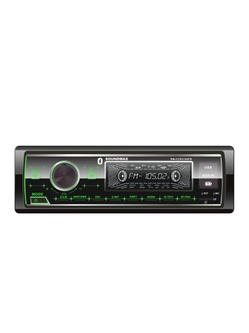 Автомагнитола Soundmax SM-CCR3190FB (sm-ccr3190fb(черный)/g) - фото №10