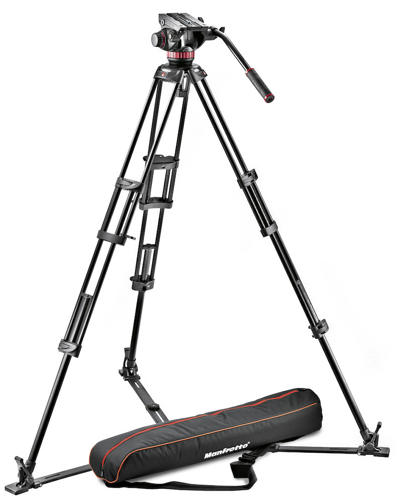 Штатив с видеоголовкой Manfrotto MVH502A/546GB-1