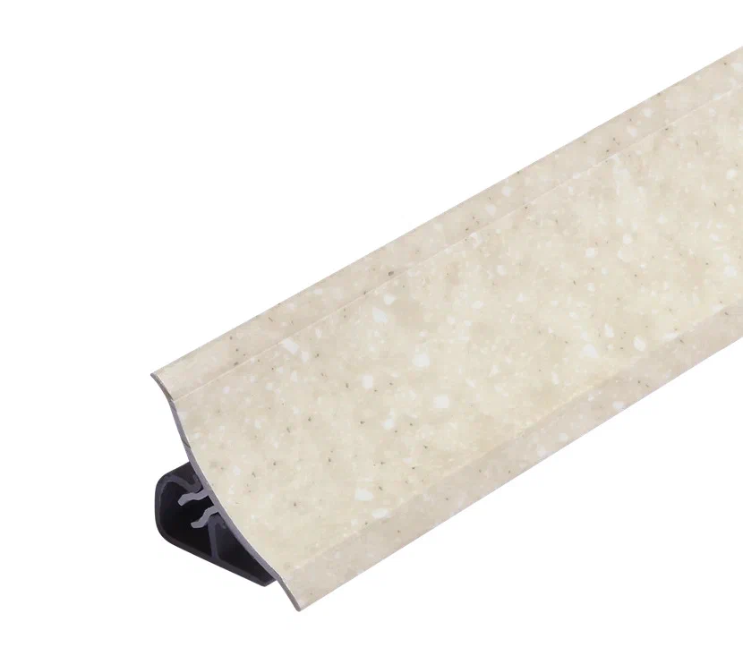 фото Плинтус для столешницы 100 см +комплект заглушек Цвет - Берилл Бежевый