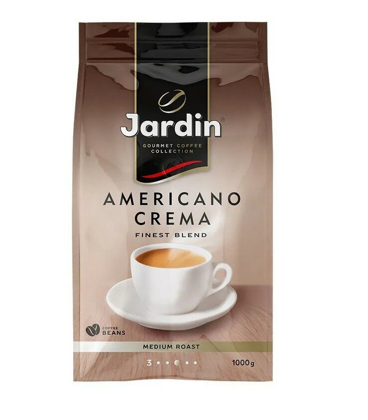 Кофе в зернах Jardin Americano Crema, 1 кг