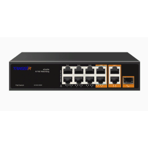 Коммутатор Trassir TR-NS13111S-120-8PoE