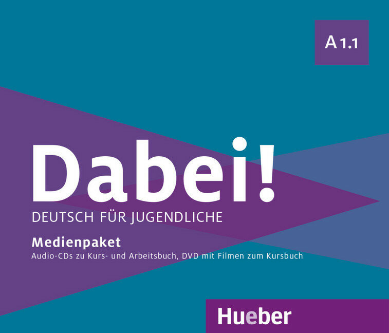 Dabei! A1.1. Medienpaket. Deutsch für Jugendliche. Deutsch als Fremdsprache Hueber Verlag - фото №1