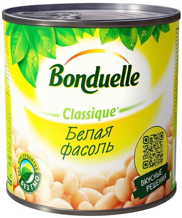 Фасоль Bonduelle Classique Белая 400г