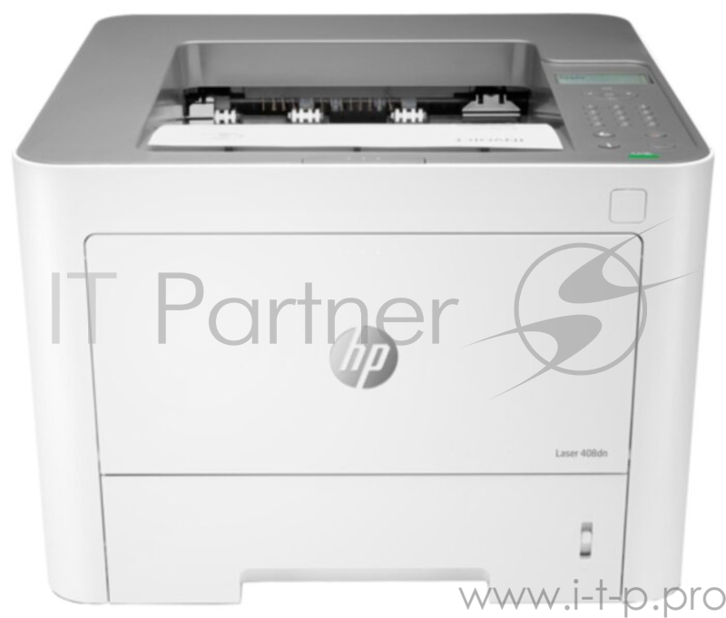 Принтер HP Laser 408dn Printer (A4, 1200dpi, 40ppm, 256Mb, 2 trays 50+250, duplex, USB/GigEth, PCL5, PCLXL, PS, cartridge 3000 pages & Imaging Drum 30K pages in box, repl. Samsung SL-M4020ND) (7UQ75A# - фото №10