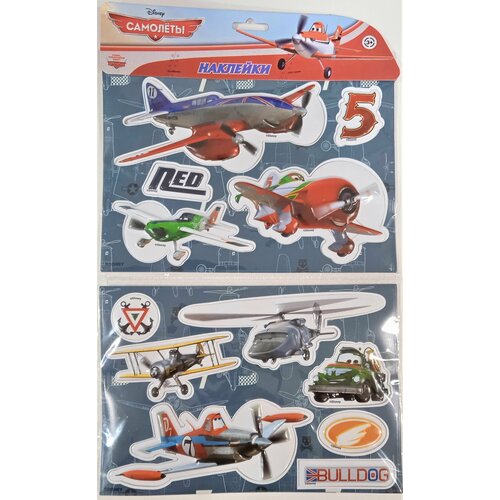 Наклейки объемные Самолёты PLANES 21145см 249₽