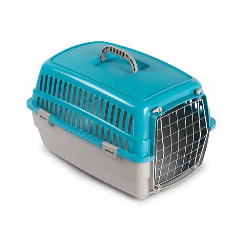 Переноска для животных My Pets Solutions VOYAGER SMALL IATA, размер 48x32x31см, светло-голубой