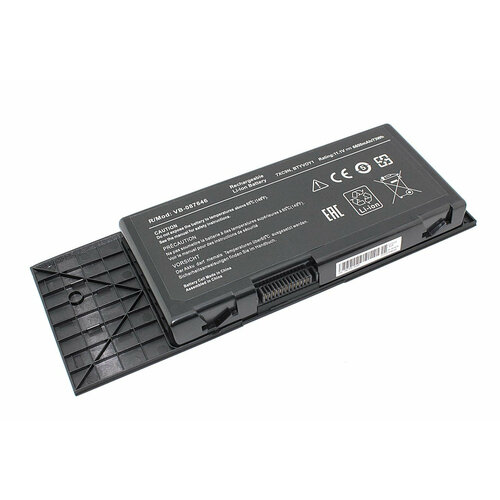 Аккумулятор для Dell Alienware M17X (11.1V 6600mAh) p/n: BTYVOY1 аккумулятор акб аккумуляторная батарея btyvoy1 для ноутбука dell alienware m17x 11 1в 6600мач li ion