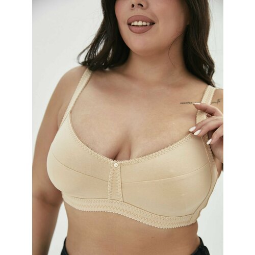 фото Бюстгальтер la-lama, размер 80de, бежевый