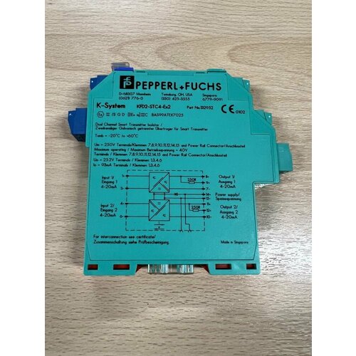 Барьер искробезопасности с гальванической изоляцией Pepperl Fuchs KFD2-STC4-EX2