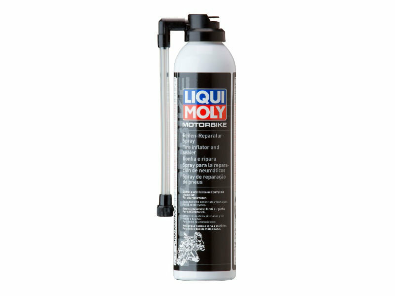 Герметик Liqui Moly Motorbike Reifen-Reparatur-Spray 300мл (1579) - фото №9