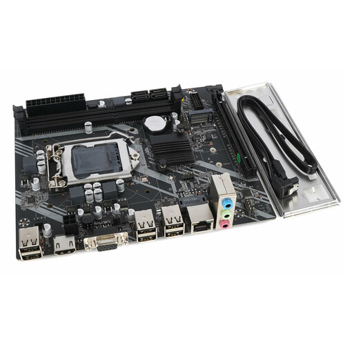 Материнская плата Azerty MB-H61-F Socket LGA1155 Mini-DTX DDR3 Intel H61 OEM 279000₽