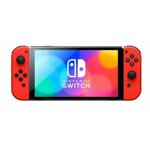 Nintendo Игровая приставка Nintendo Switch OLED 64GB (Mario)