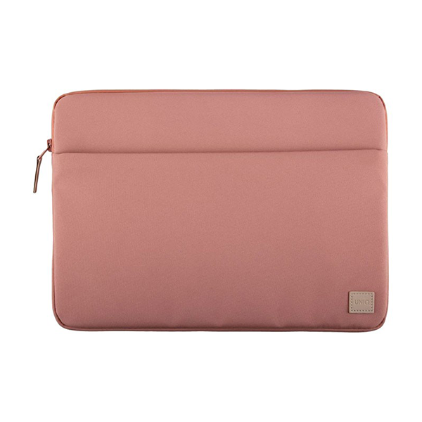 Чехол Uniq Vienna RPET Fabric Laptop Sleeve (ShockSorb) для ноутбуков 14" розовый (Peach Pink)