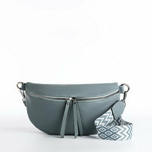 фото Сумка кросс-боди сима-ленд, голубой сима-лэнд