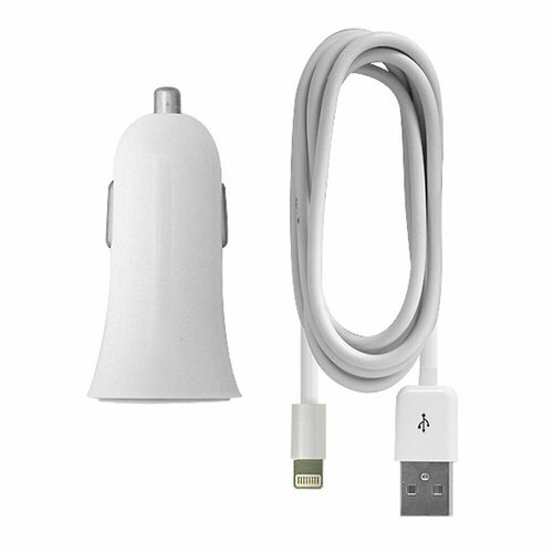 Набор 2 в 1 для зарядки iPhone 5 AUTOSTANDART 2725₽