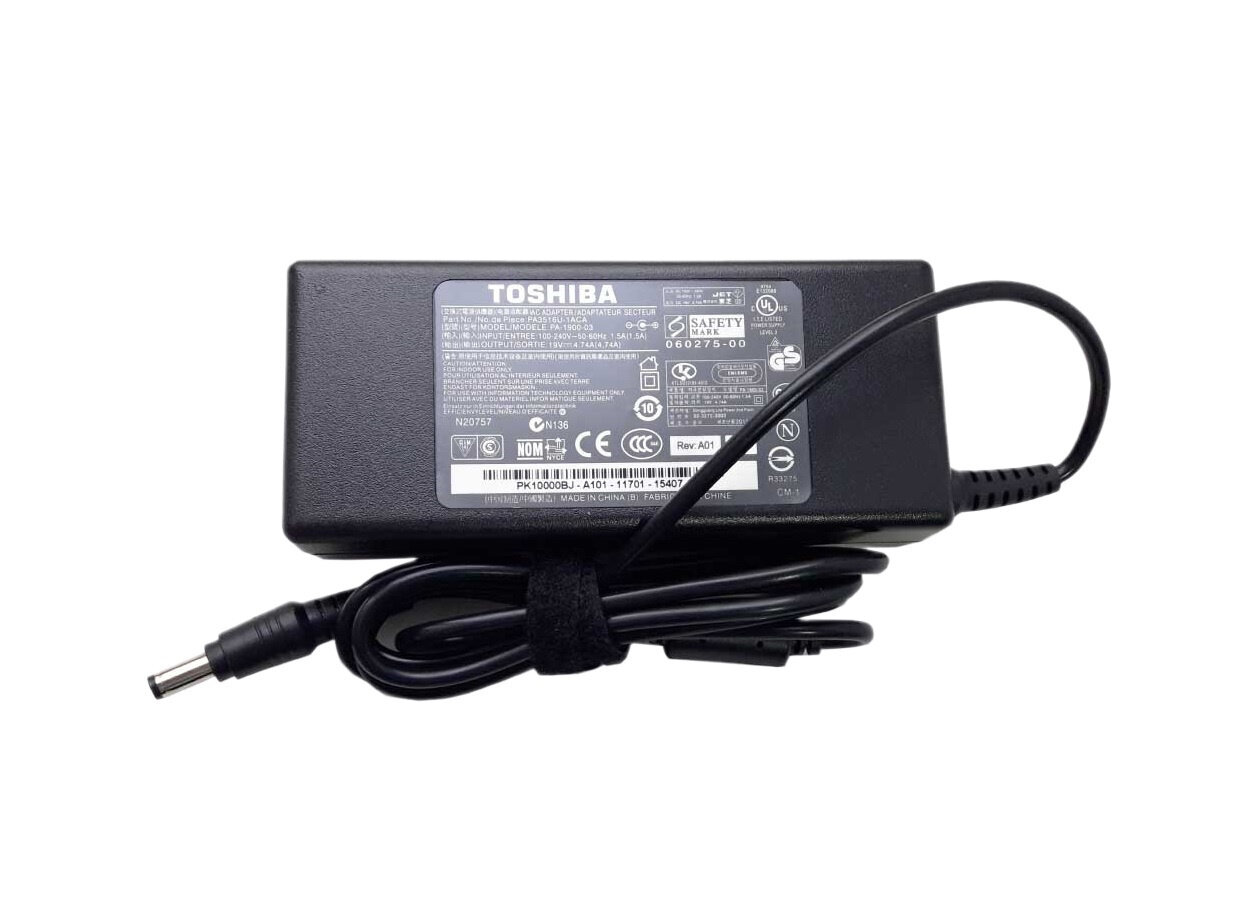 Блок питания для ноутбука Toshiba 19V 4.74A (5.5x2.5) 90W