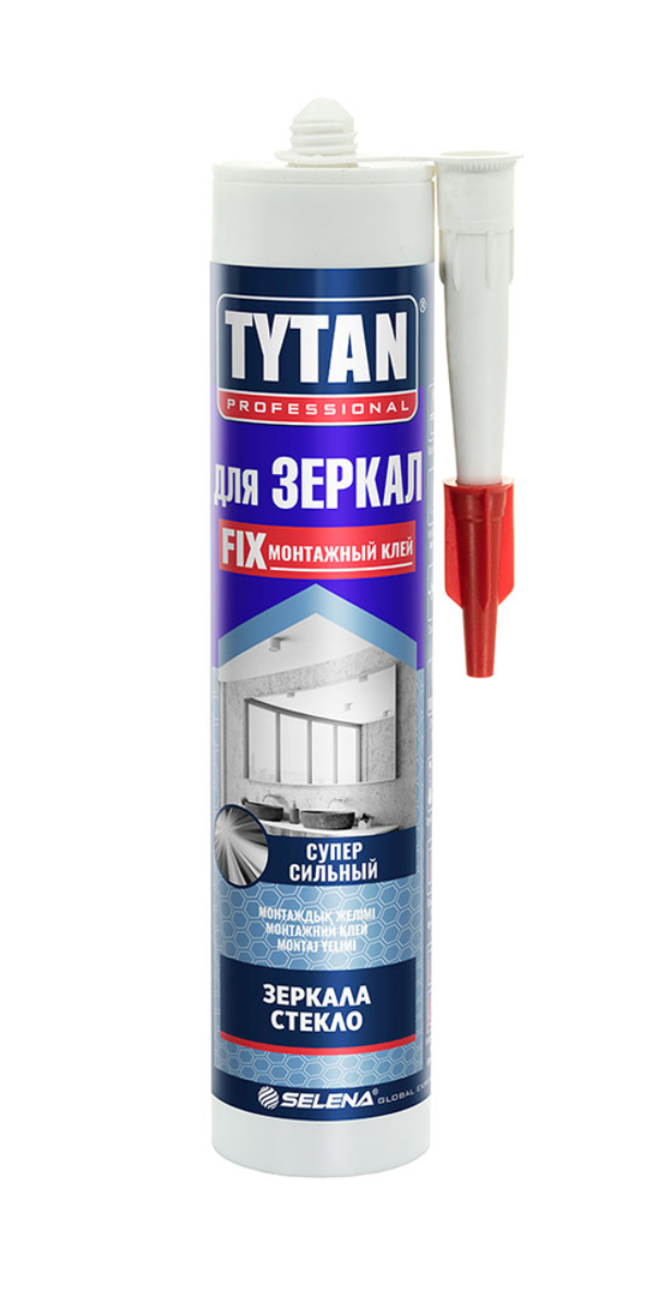 Клей монтажный каучуковый Tytan Для зеркал бежевый 310 мл
