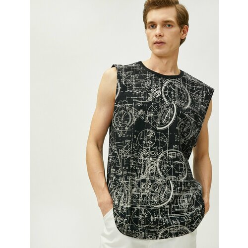 фото Майка koton, размер l, черный