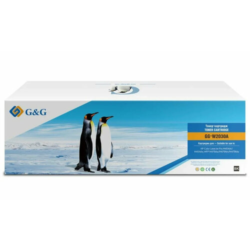 Картридж G&G GG-W2030A 415A черный принтер hp color laserjet pro m454dn w1y44a